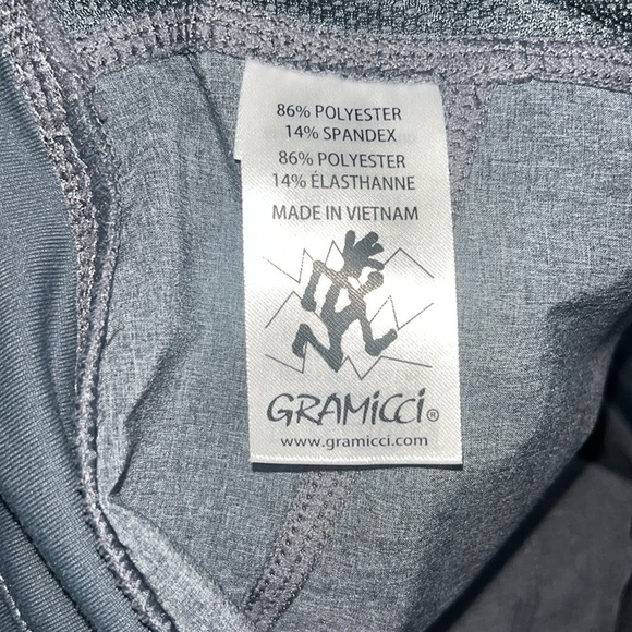 Gramicci Lite Flight Tech Crop Capri Cinch Joggers Gray XL - Picture 8 of 8